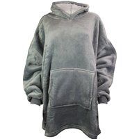 Übergroßer Plüsch-Kuschel-Hoodie