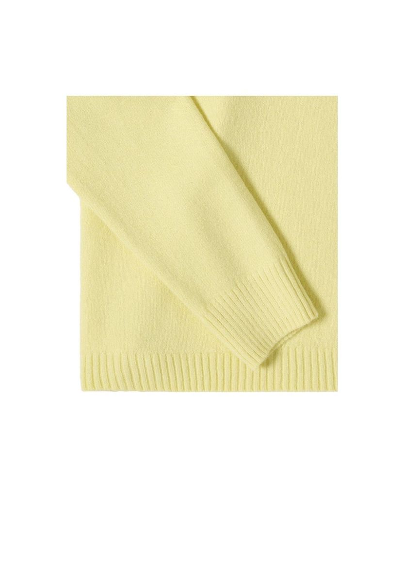 Klassischer Strickpullover mit Rundhalsausschnitt