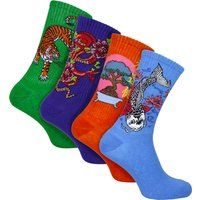 Japanische Motivsocken im 4er-Pack