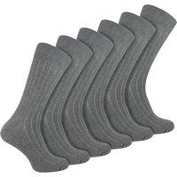 Gerippte Baumwoll-Wadensocken im Set