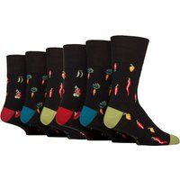 Socken mit verspieltem Gemüsemuster