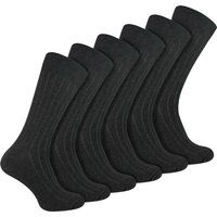 Klassische Gerippte Baumwoll-Dress-Socken
