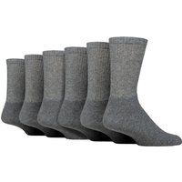 Gepolsterte Gerippte Crew Sportsocken