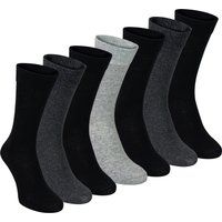 Einfache klassische Anzugsocken im Set