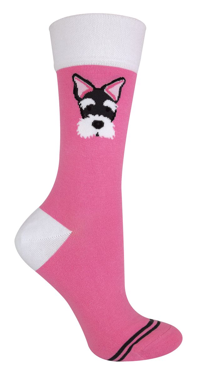 Socken mit Hundemotiv