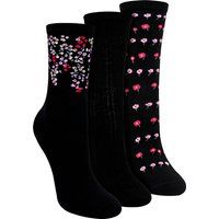 Baumwollsocken mit Blumenmuster