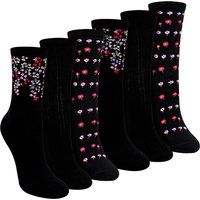 Baumwollsocken-Set mit Blumenmuster