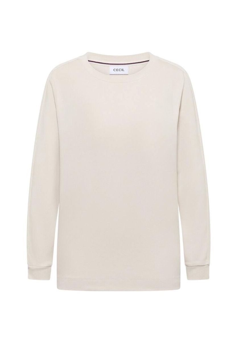 Essential Langarm Rundhals Oberteil