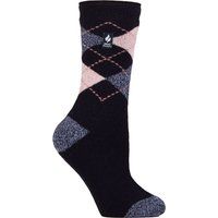 Klassische Thermo-Wintersocken mit Argyle-Muster