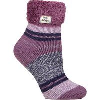 Gestreifte Thermo-Kuschelsocken