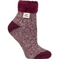 Grob gestrickte Thermo-Schlafsocken