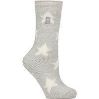 Dicke Jacquard-Thermosocken mit Sternenmuster