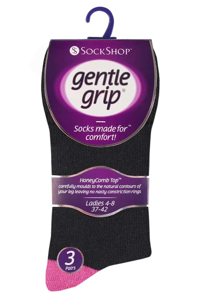 Nicht elastische Komfort-Crew-Socken