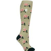 Florale Kniestrümpfe für Gummistiefel
