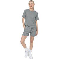 Klassisches Set aus T-Shirt und Fleece-Shorts