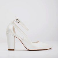 Spitze Pumps mit Knöchelriemen