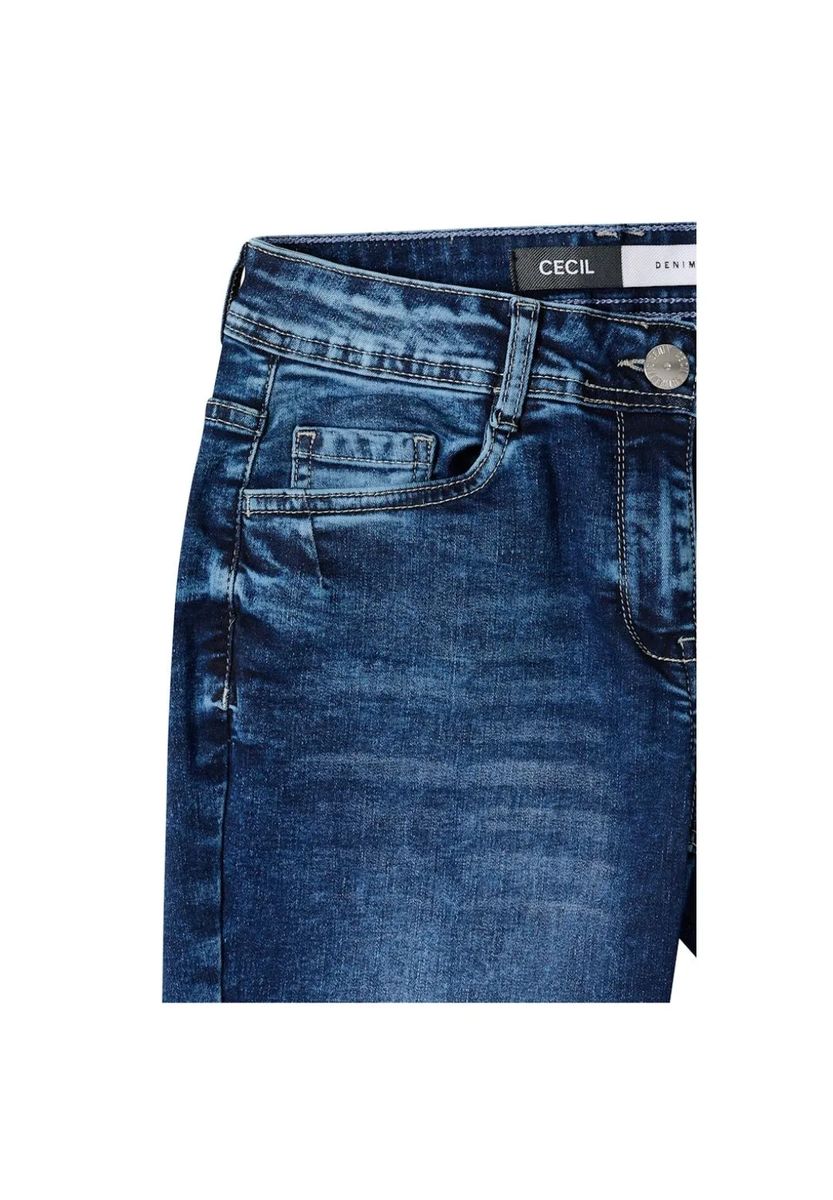 Klassische Slim Fit Denim Jeans