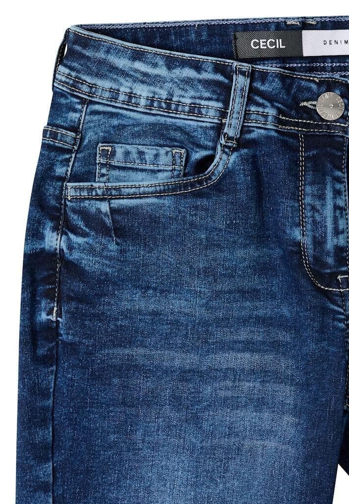 Klassische Slim Fit Denim Jeans