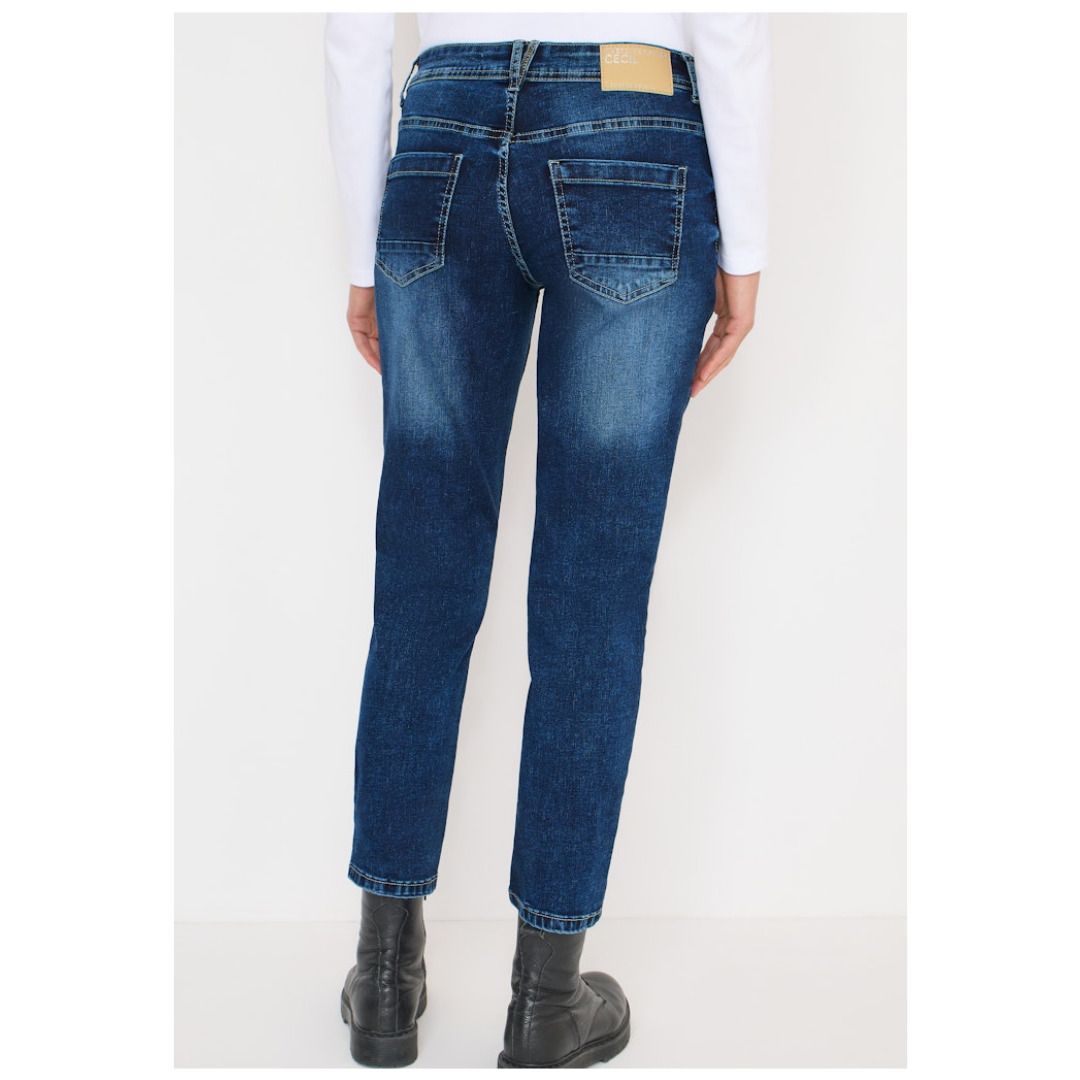 Klassische Slim Fit Denim Jeans