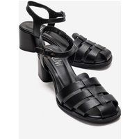Fisherman-Sandalen mit Blockabsatz