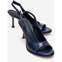 Elegante Slingback-Stilettos mit Peep-Toe
