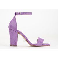 Elegante Blockabsatz-Sandalen mit Knöchelriemen