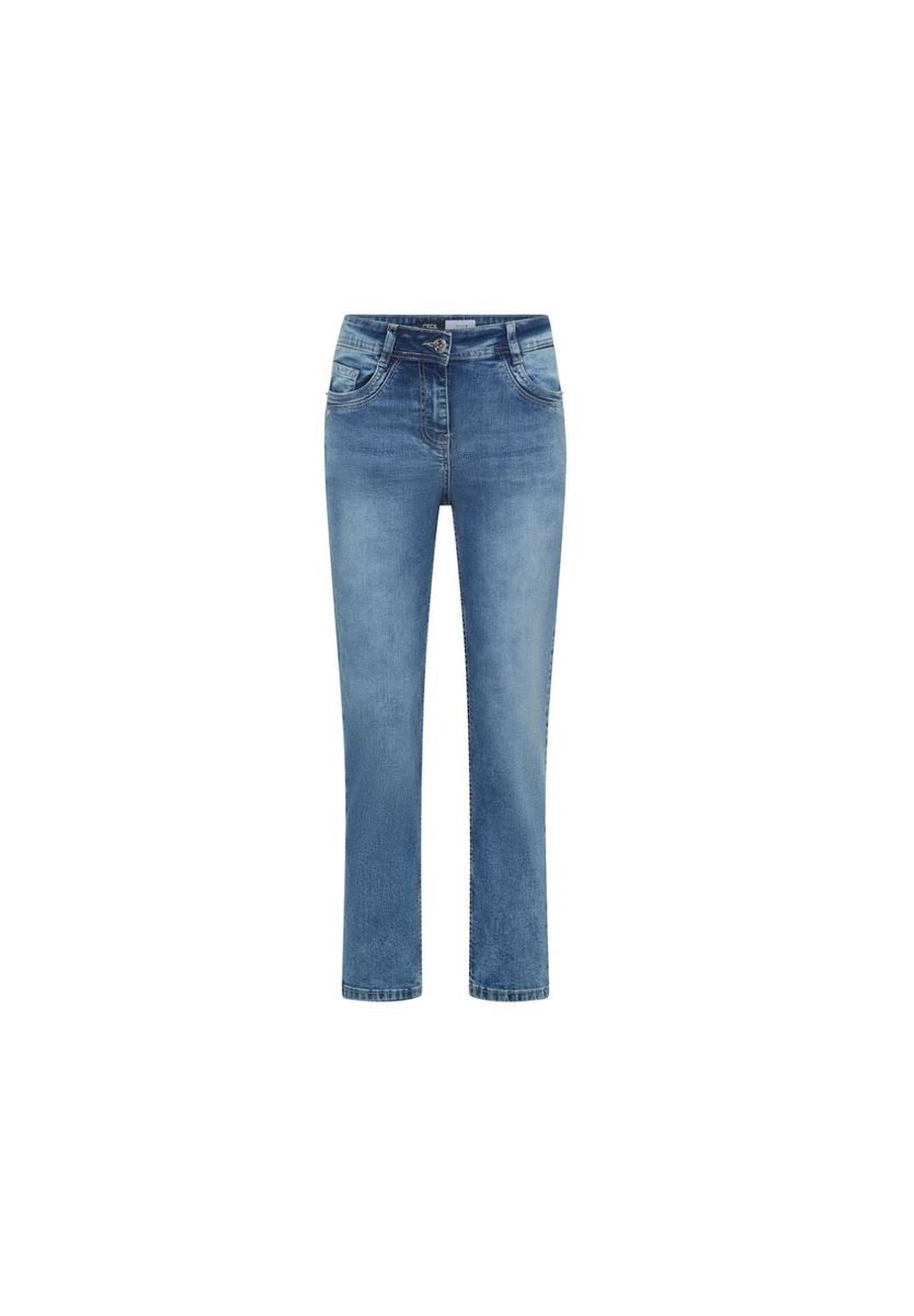 Lässige Straight-Leg Denim Hose