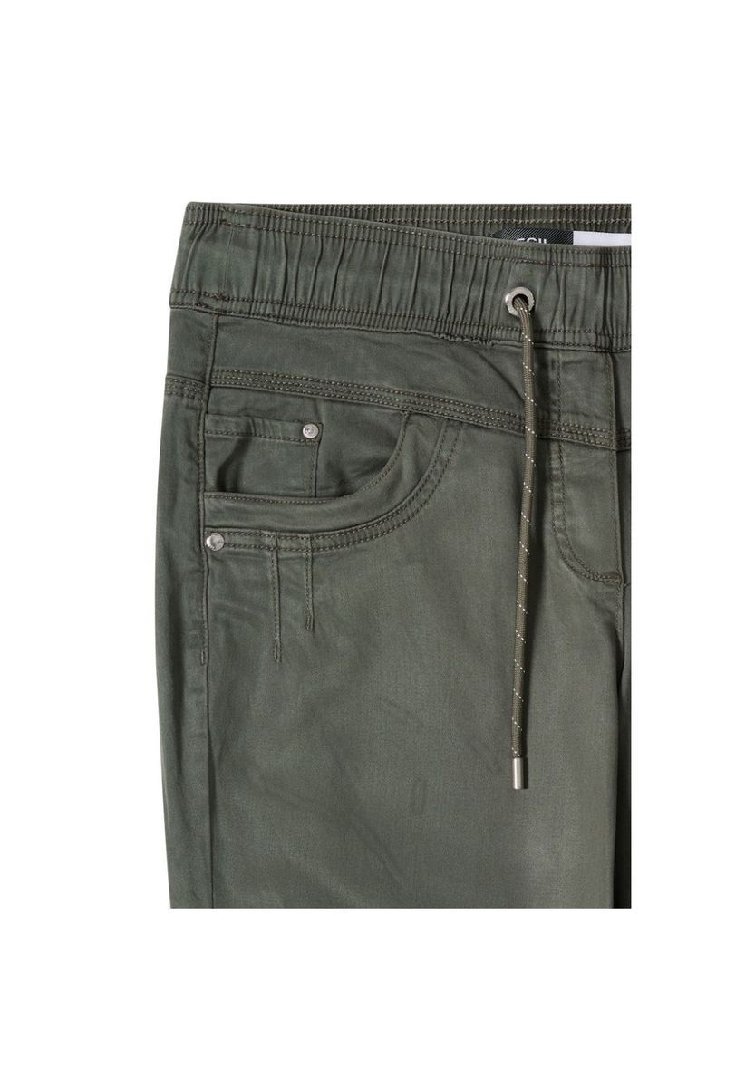 Lässige Damen Crop-Hose zum Überziehen