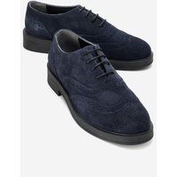 Klassische Oxford-Schuhe aus Wildleder
