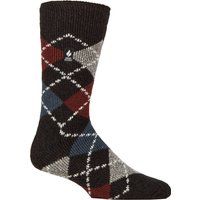 Klassische Argyle Thermo-Wintersocken