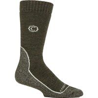 Vollständig gepolsterte Wandersocken aus Wollmischung