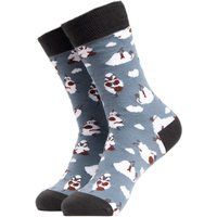 Lustige Socken mit Tiermotiv