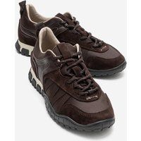 Sneaker aus Wildleder und Mesh