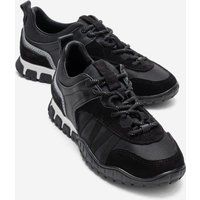 Ausdrucksstarke Leder-Mesh-Sneaker