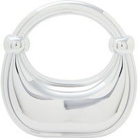Metallische Halbmond-Tasche