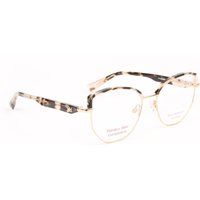 Geometrische Cat-Eye Brillen-Silhouette