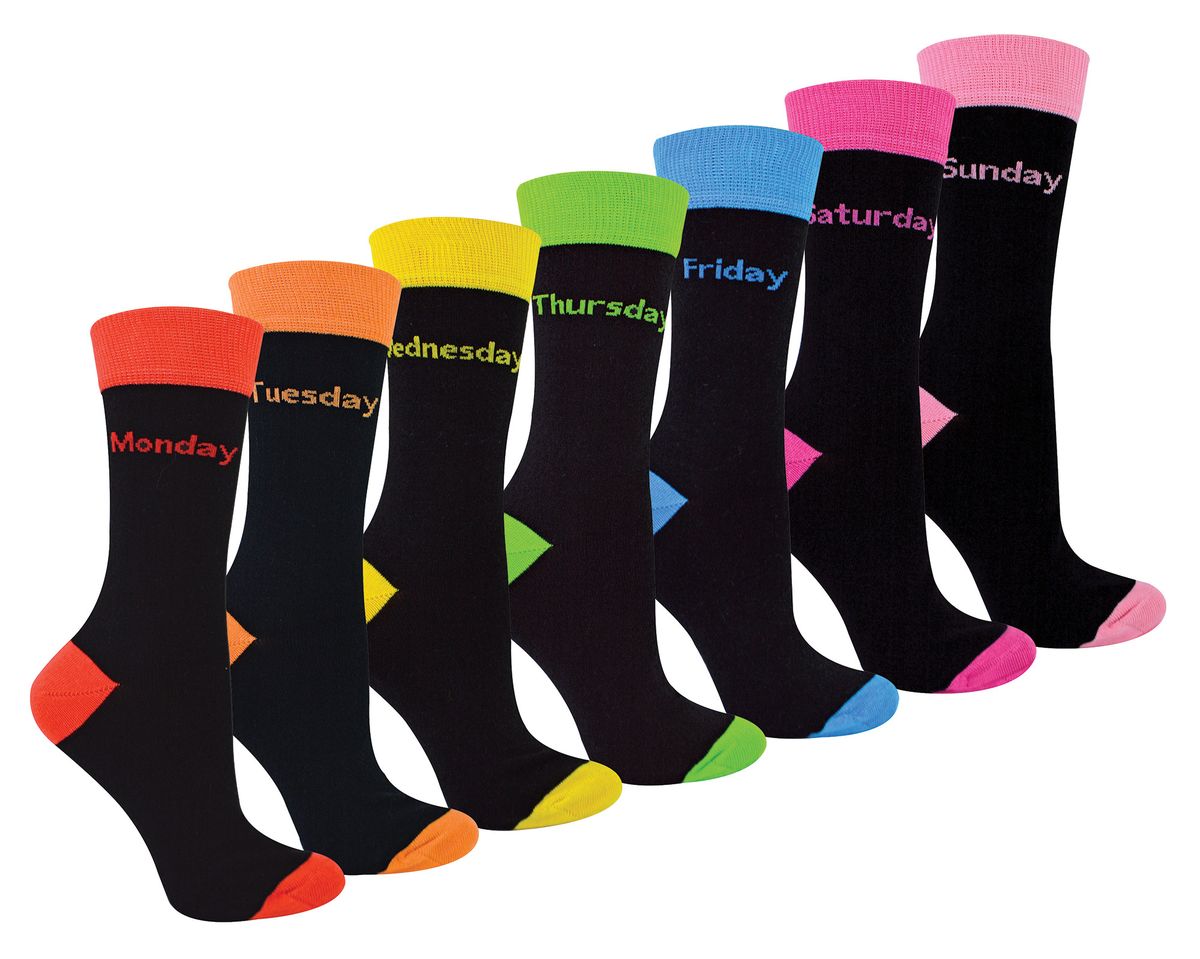 Wochentage Socken-Set für Damen