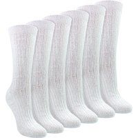 Atmungsaktive Gerippte Baumwoll-Wadensocken