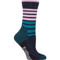 Strapazierfähige gestreifte schwere Stiefelsocken