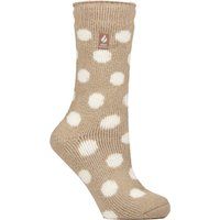 Jacquard Thermosocken mit Polka-Dots