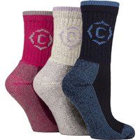 Robuste gepolsterte Baumwoll-Wandersocken
