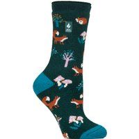 Thermo-Socken mit Natur-Motiv