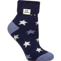 Thermo-Loungesocken mit Sternmuster