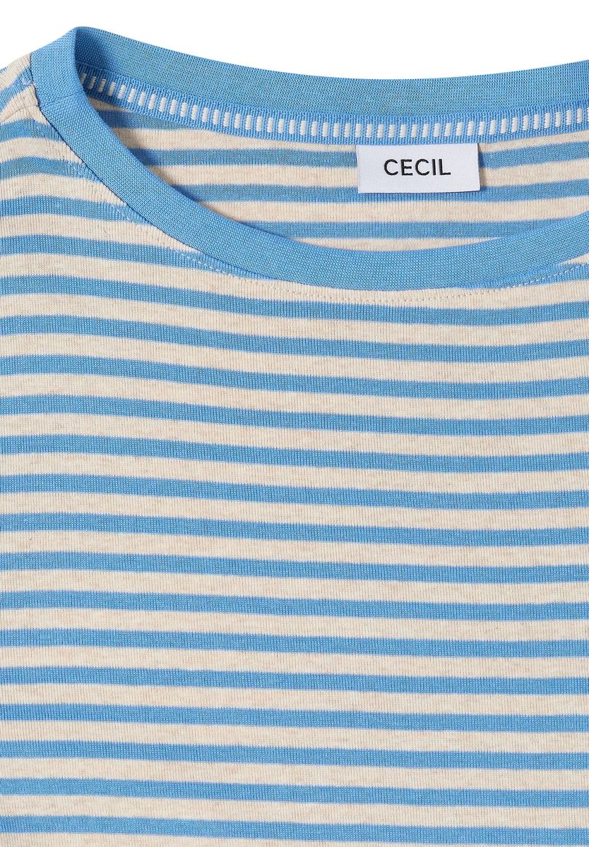 Klassisches gestreiftes Langarmshirt