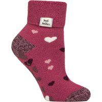 Lounge-Socken mit Herzmuster