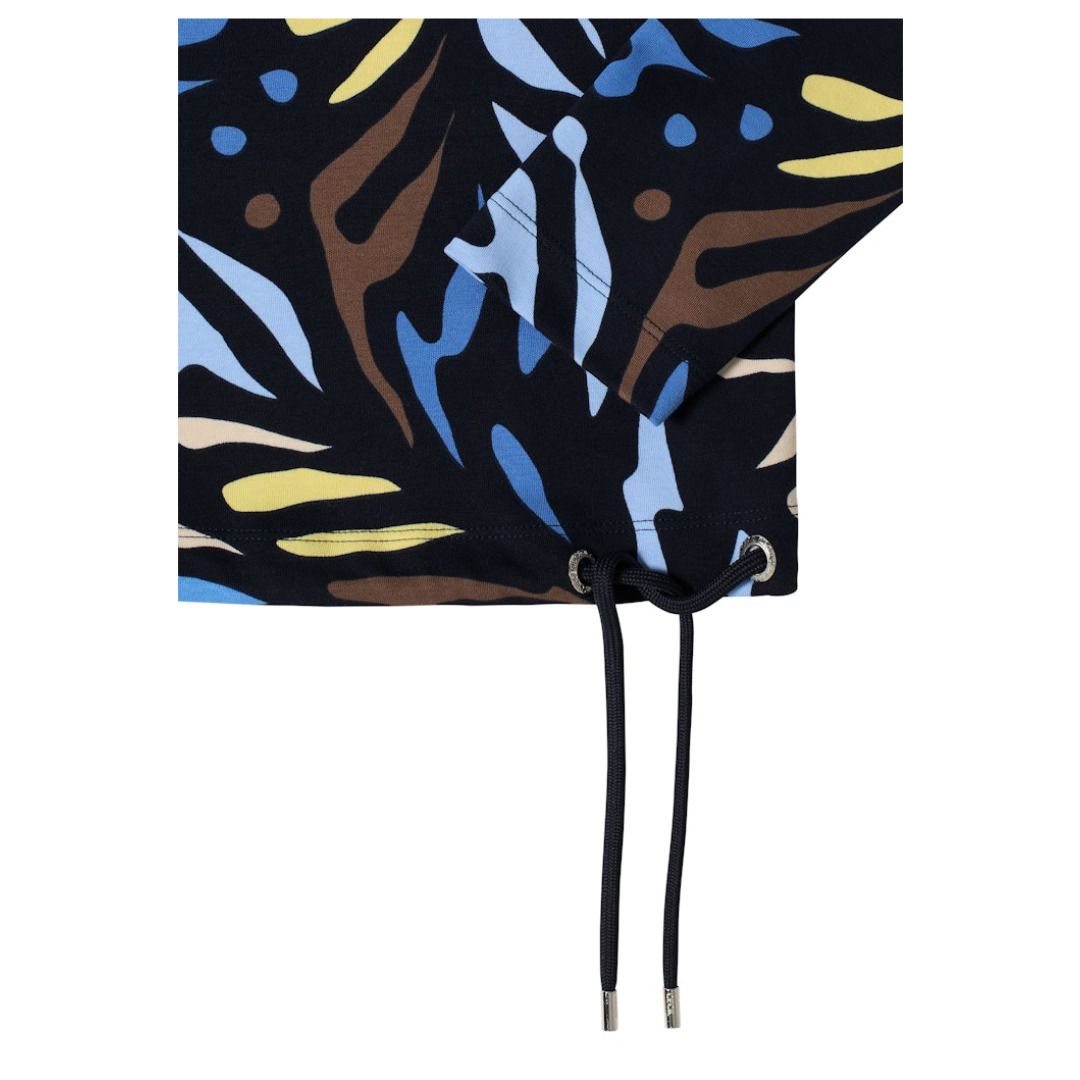 Sweatshirt mit Print aus Baumwollmischung