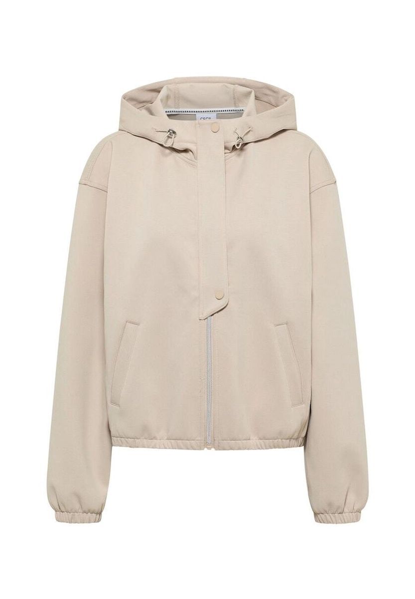 CECIL Jacke "Modern Piq", für Damen, beige, L
