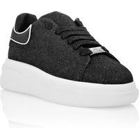 Glitter Plateau Lo-Top Sneaker