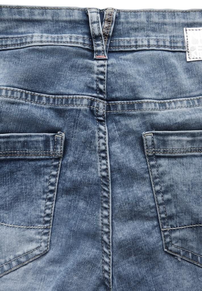 Lässige Jeans in Denim-Waschung