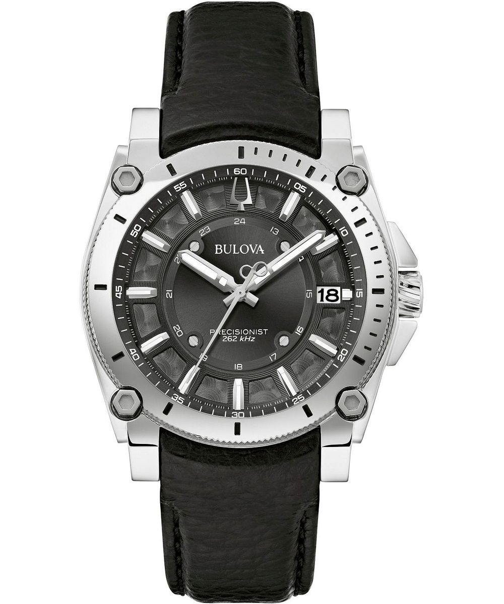 Precisionist Icon Uhr mit Lederarmband